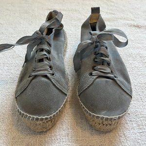 Manebi Suede Espadrille Sneakers